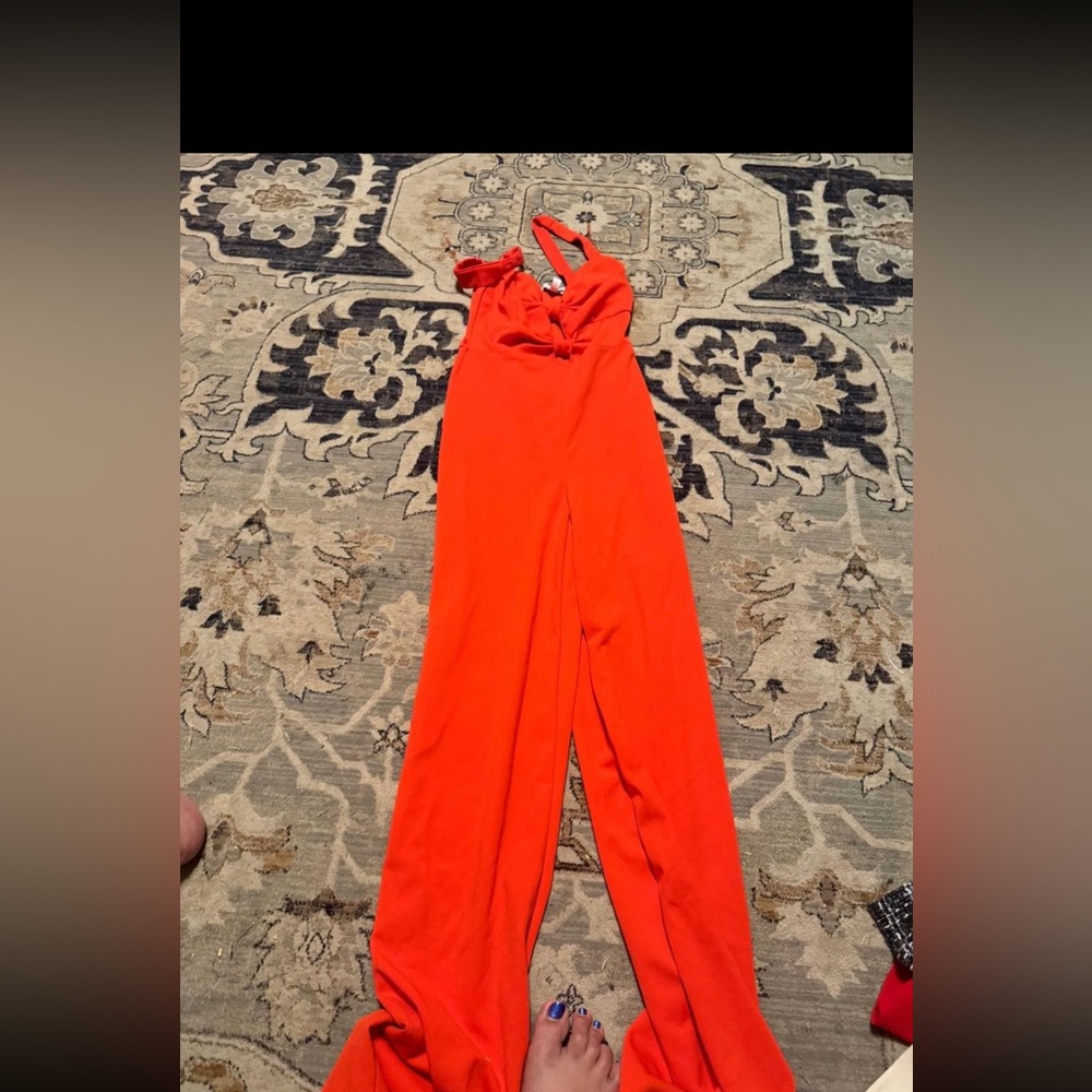 Jumpsuit with bows